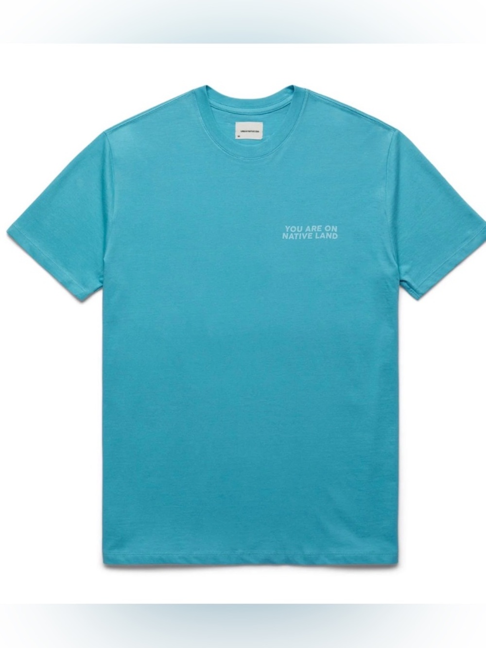 Urban Native Era You Are On Native Land Every Day Short Sleeve Tee Blue Men’s M